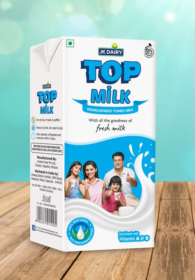 JK Dairy Top Milk Homogenized Toned Milk